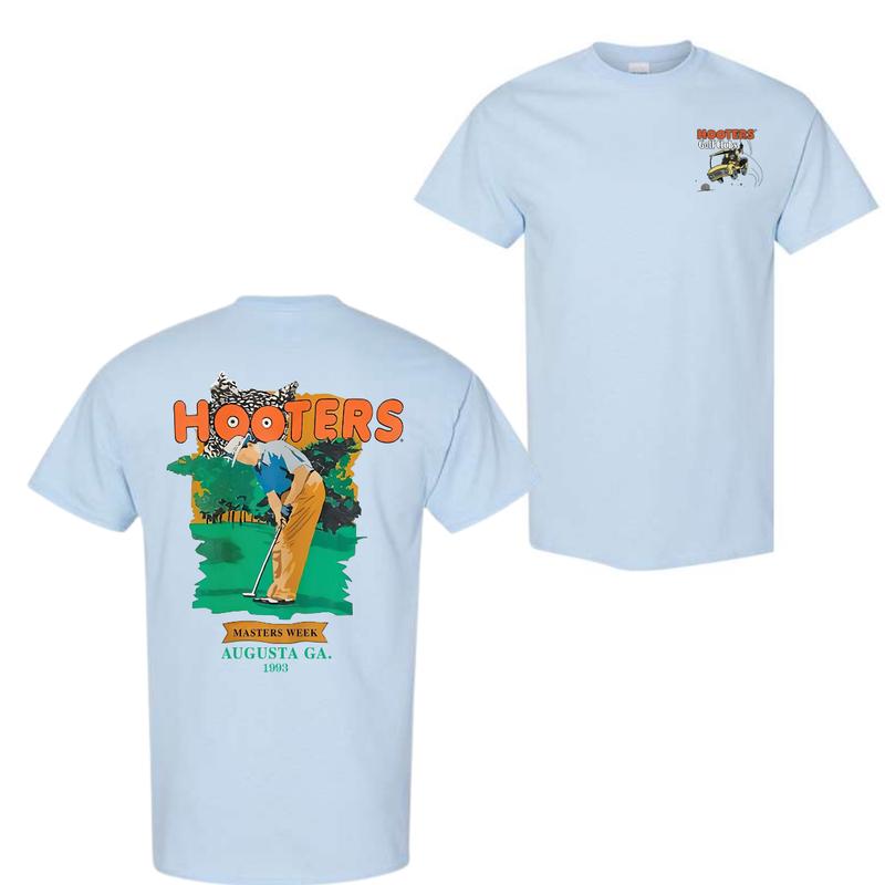 Hooters Golf Club Week 1993 Vintage Golf T-Shirt, Golf Cart Golf Club T-Shirt, For Men, For Women