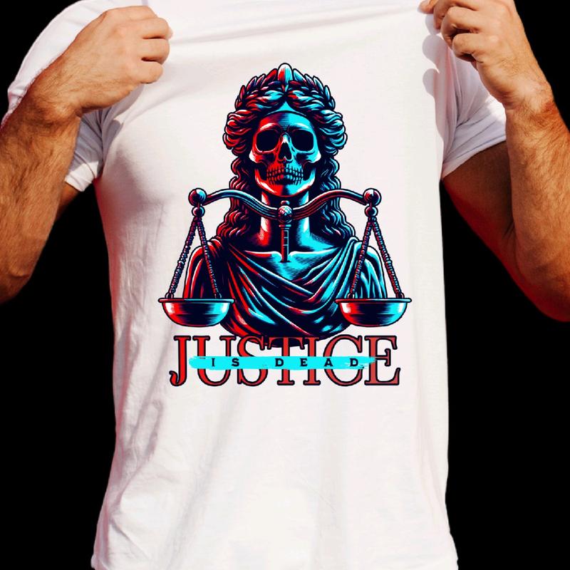 Justice T-Shirt Everyday Comfortable Cotton Breathable Top Soft Womenswear Casual t shirt