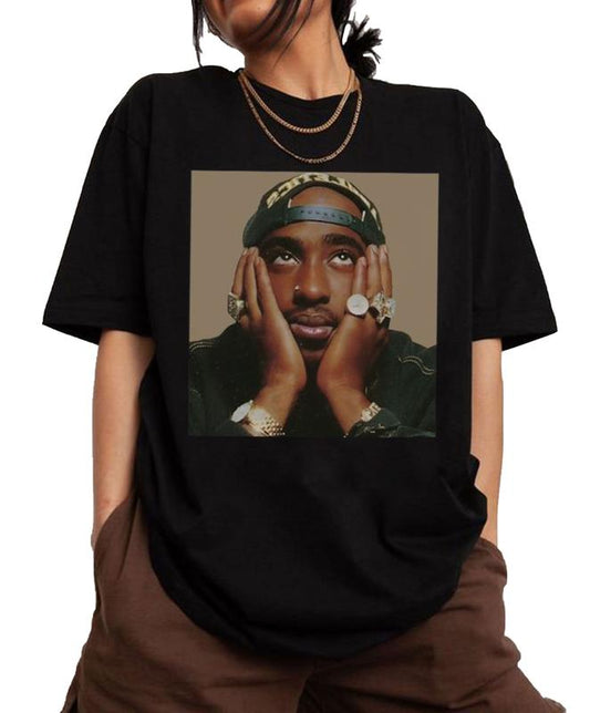 Tupac Shakur Vintage Shirt, 2Pac 90s Shirt, 2Pac Shakur Shirt, Vintage 90s Bootleg Tupac Shirt, 90s Merch, Rapper Shirt, Hip Hop 90s Shirt, Hip Hop Le