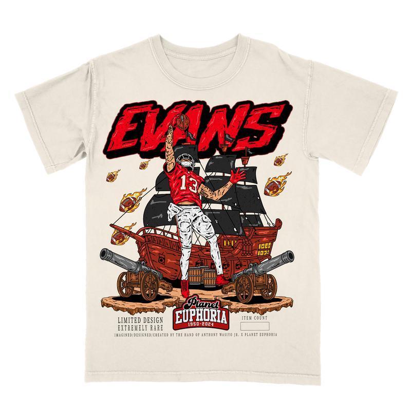 PE Limited Mike Evans Planet Euphoria Shirt, Vintage 90s Unisex Football Tees, Football T-Shirts, Sports Shirt, Game Day Tee, Football Fan Gifts
