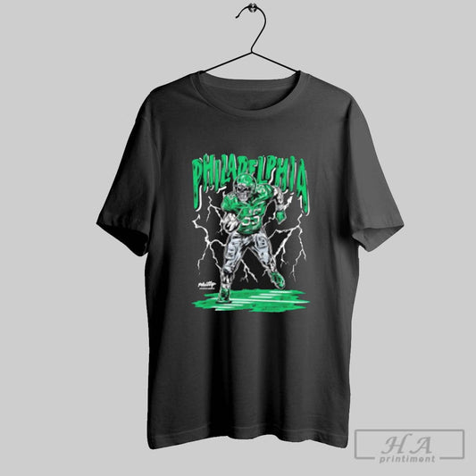 Philadelphia Eagles Philly The Veteran Skelly T Shirts