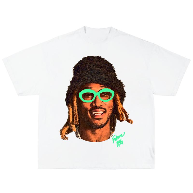 Future Glasses Green T-shirt