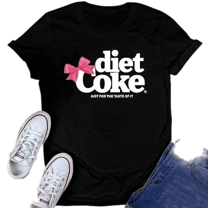 pink diet coke shirt_Cotton T-Shirt, Perfect Tee, Gifts For Boyfriend and Girlfriend T-Shirt