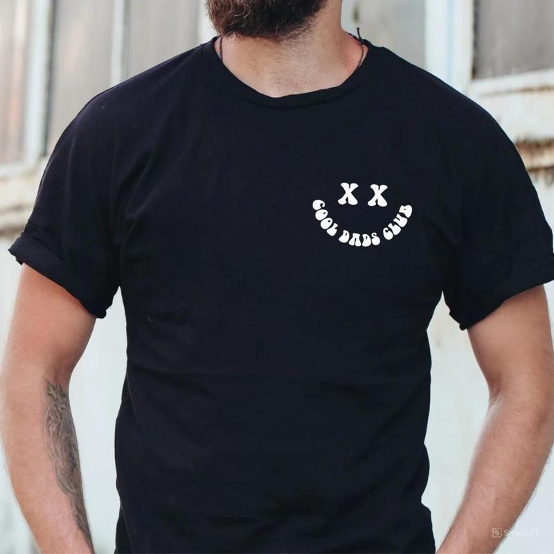 Cool Dads Club Shirt Front and Back Printed, Dad T-shirt, Dad Hoodie, Funny Shirt For Dad, Dad Birthday Gift, Aesthetic Clothes Hoodie and Sweatshirt,