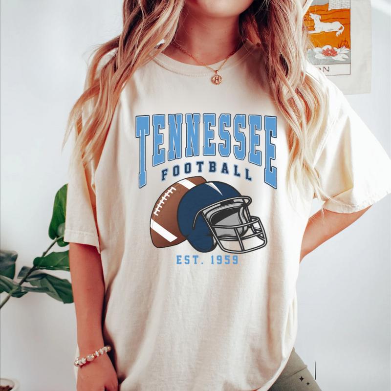 Tennessee Football Shirt Sweatshirt, Team Football Vintage Retro College Basketball