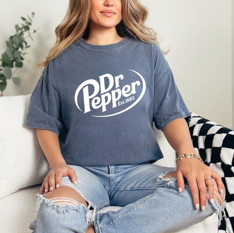 Dr Pepper Shirt Dr Pepper Lover, Universal Graphic Tee Tshirt, Full Color, For Men, For Women