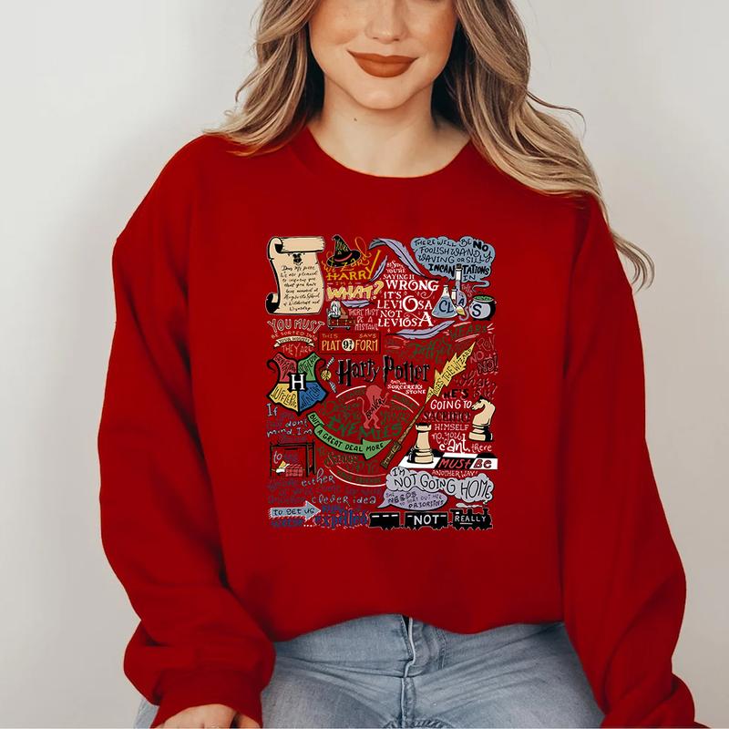HP Quotes Chaper 1 Sweatshirt, HP Quotes Unisex Hoodie, Potterhead Shirt, Hogwarts Unisex Tee, Hogwarts T-shirt, gift for fan, Cotton Fit, For Men, Fo