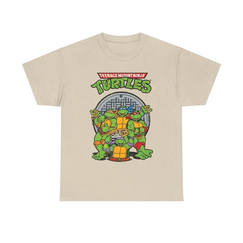 Teenage Mutant Ninja Turtles Vintage Shirt, For Men Unisex Natural Tshirt Cotton