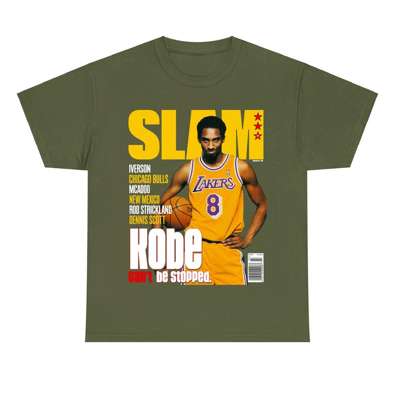 Kobe Bryant Slam Cover Tee, Kobe Can't Be Stopped Lover Basketball Shirt