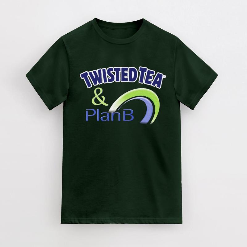 Twisted Tea and Plan B Party Funny Offensive Meme T-Shirt, Plan B Twisted Tea T-Shirt