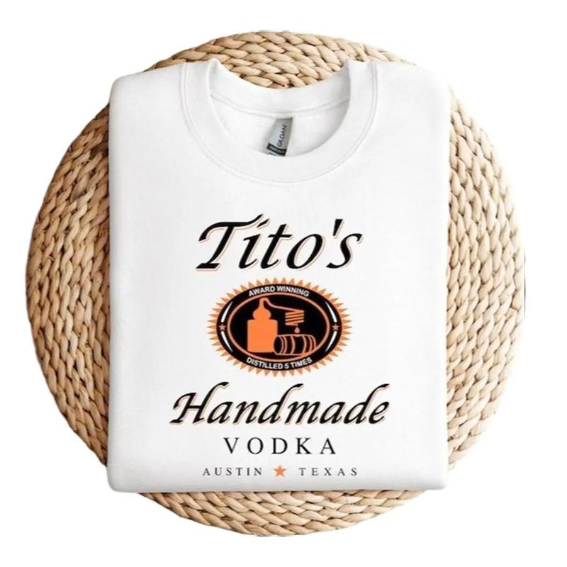 Funny Tito's Handmade Vodka Sweatshirt For Men