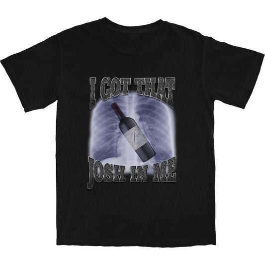 I Got That Wine In Me Cotton Funny Casual Shortsleeve T-Shirt