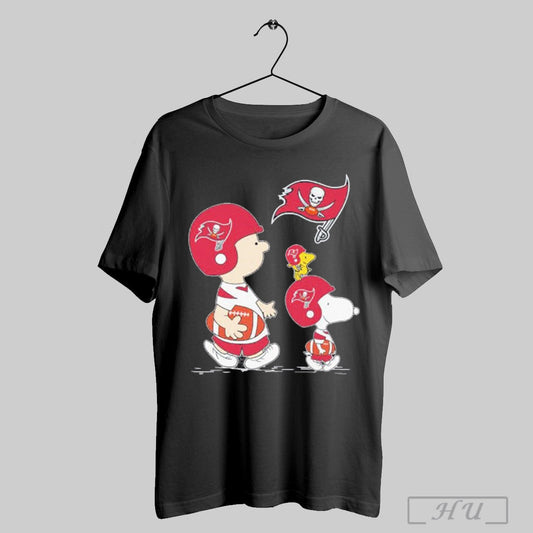 Peanut Character Abbey Road Tampa Bay Buccaneers 2025 T Shirts Sweatshirt