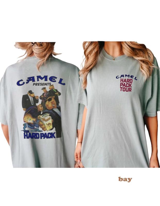 The Hard Pack Unisex Garment-Dyed T-shirt  Camel Shirt, Joe Camel Promo Tee, Cowboy  T-shirt, sweater and Hoodie 2 sides