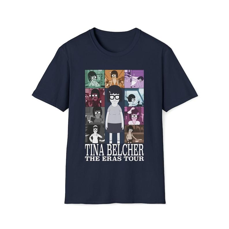 Tina Belcher The Eras Tour Unisex Softstyle T-Shirt, bob's burgers merch, gift for her, gift for him, gift for bob's burgers fans, tv show