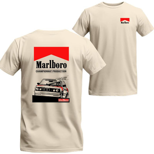 Gangster Racing  Marlboro T-shirt, Marlboro Short Sleeve Tee, Unisex Shirt Menswear Top