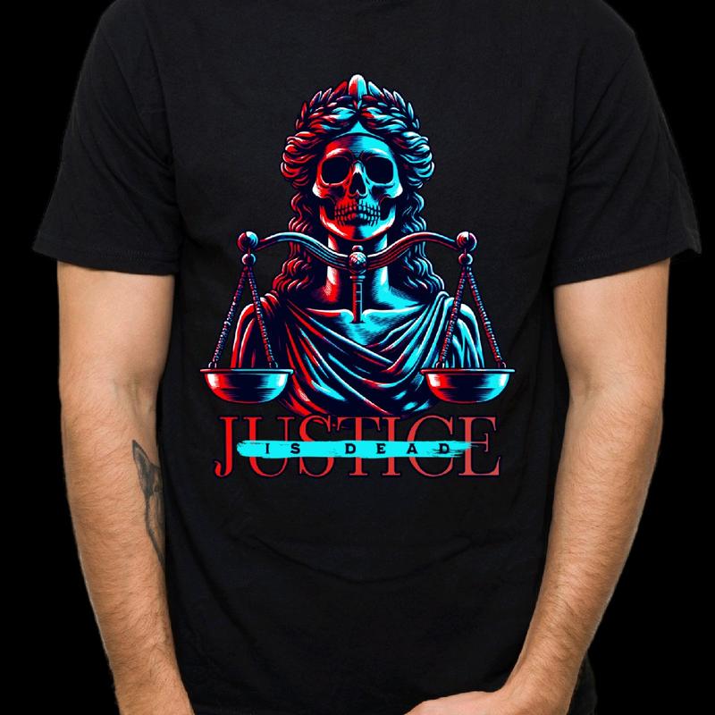 Justice T-Shirt Everyday Comfortable Cotton Breathable Top Soft Womenswear Casual t shirt