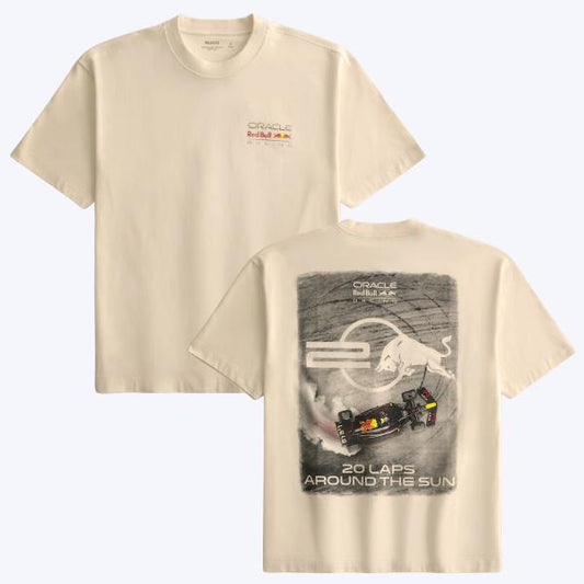 Boxy Heavyweight Oracle Red Bull Racing Graphic Shirt