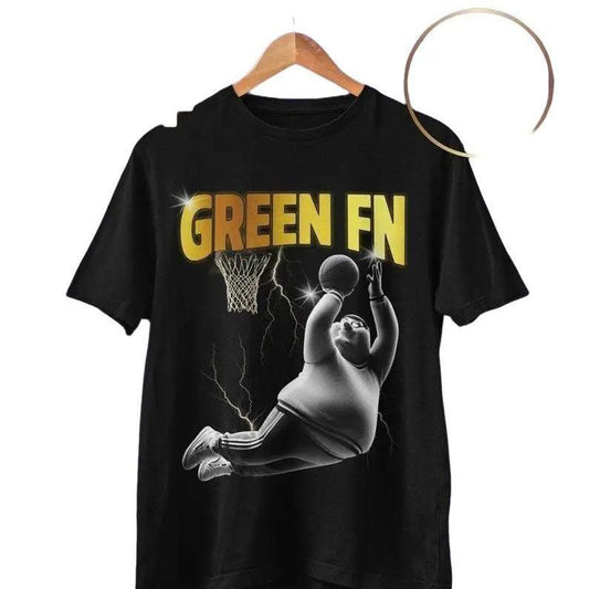 green fn, peter griffin meme tshirt, green fn meme shirt, meme t-shirt, green fn meme, gift for him, vintage tshirt, basketball meme tshirt Shortsleev
