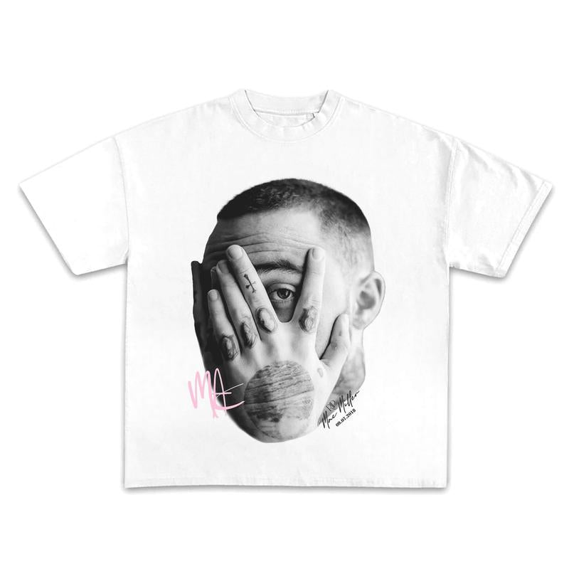 Mac Miller T-Shirt  Rare Rap Tee Malcolm Mccormick Pittsburgh Concert Merch Swimming Circles  Hip Hop Graphic Big Print, Unisex Cotton Graphic Tee