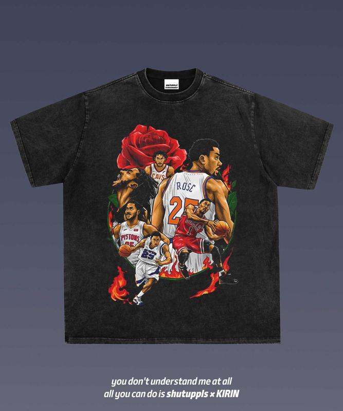Der,rick Rose TEE