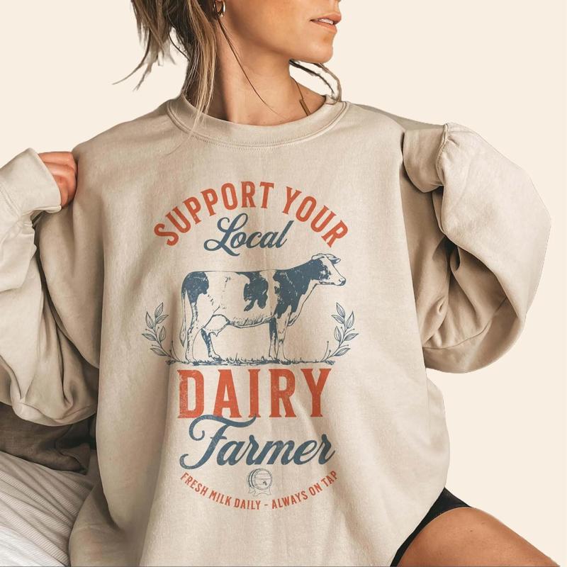 Eat Local Breastfeeding Sweatshirt Breastmilk Sweater Moms Milk Crewneck Moms Boobery Jumper Baby Shower Gift for New Mom for nursing