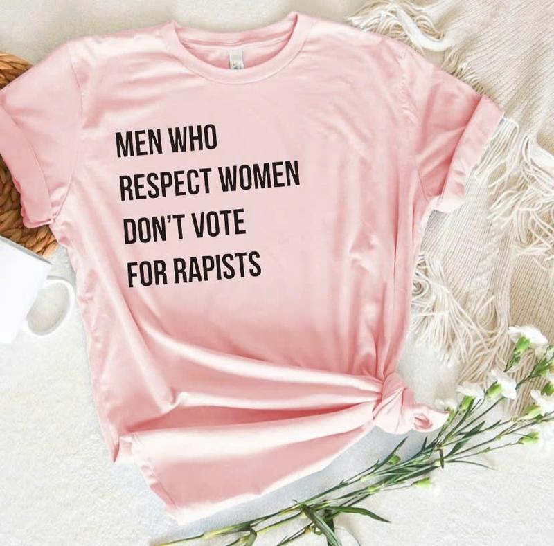 Men Who Respect Women Don't Vote for Shirt, Anti Trump Tshirt - Sweatshirt - Hoodie