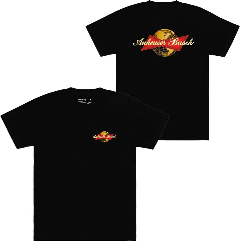 Budweiser Logo 1999-2011 T-shirt - 2 Side - Every Style Imaginable - Wear It Your Way - Everyday Basics - Extended Size Range - Colorful Varieties