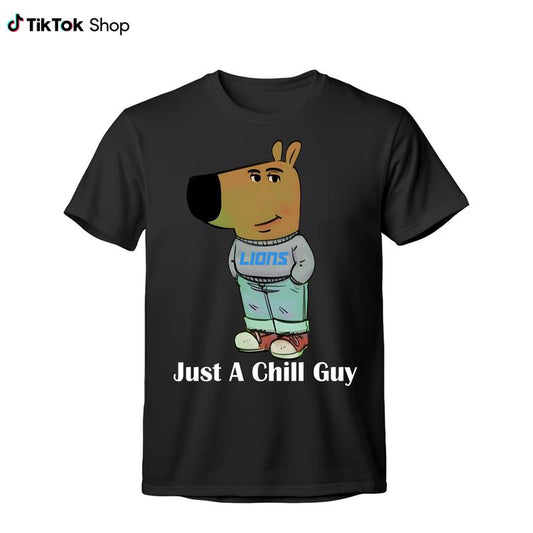 De Just A Chill Guy Football Shirt, Chill Guy Ugly Christmas Sweatshirt and Hoodie, Gameday Football Christmas Gifts