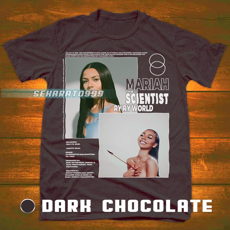 Vintage Style Bootleg Inspired Sweatshirt  Graphic Unisex Tee  Mariah The Scientist - Ry Ry World Hoodie, Aesthetic Pop Album Tee, Hip-Hop Fashion, Ch