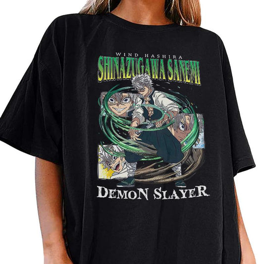 Sanemi Shinazugwa Wind Hashira Shirt, Kimetsu No Yaiba t-shirt, anime sweatshirt hoodie, Tanjiro shirt, Rengoku t-shirt
