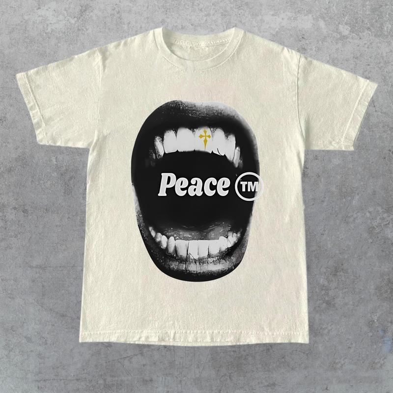 Purpoz Peace T-shirt, Gift for Her, Gift for Him, Gift for Friend