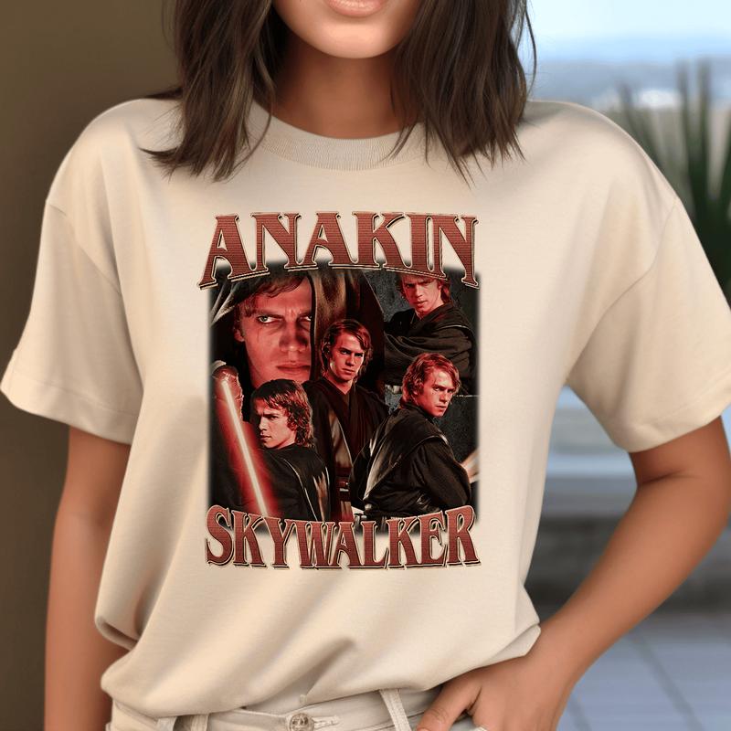 Anakin Skywalker Shirt, Anakin Skywalker Vintage 90' Shirt, Anakin Skywalker Classic Vintage Bootleg Shirt, Anakin Skywalker Tee, Unisex Tee For Mens,