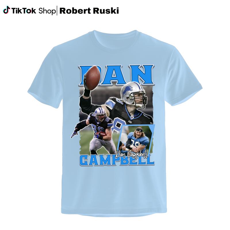 Dan Camp Shirt, Lion s Football Shirt, Gifts For Football Fans