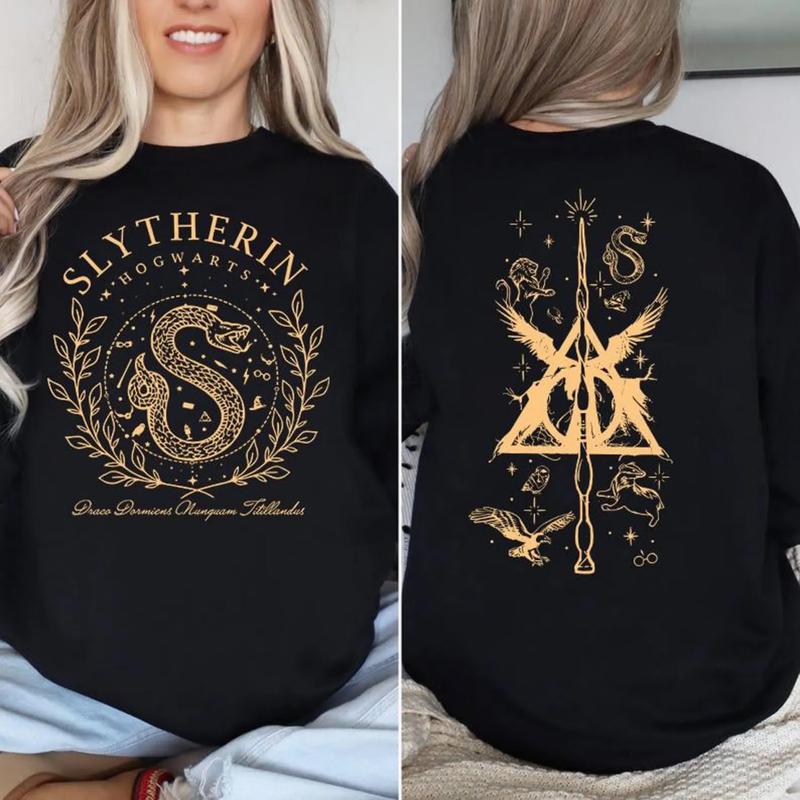 Hogwarts School Wizard Sweatshirt, Wizard World Tee Shirt, Forbidden Forest Sweater, Gift For HP Fans