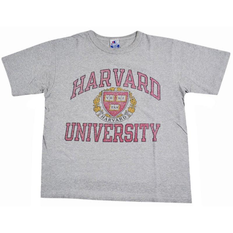 Vintage 90s Harvard Crimson Champion T Shirt