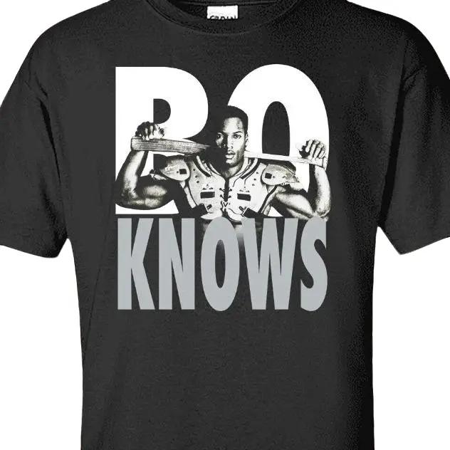 Bo Jackson Bo Knows Raiders Graphic T-Shirt