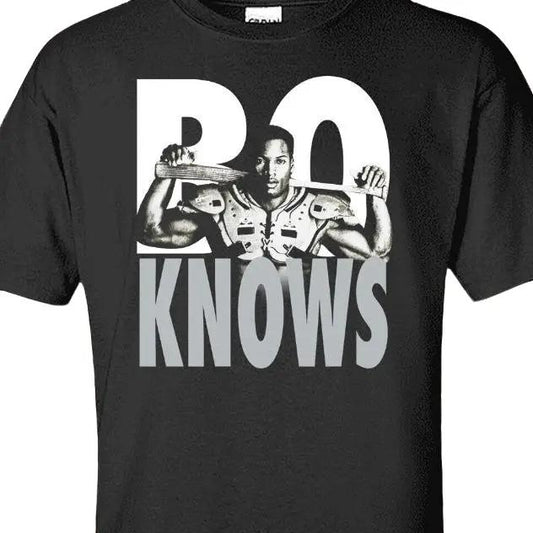 Bo Jackson Bo Knows Raiders Graphic T-Shirt