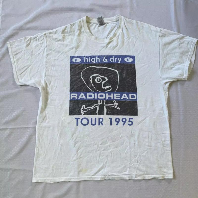 T shirt Radiohead High And Dry My Iron Lung Promo Tee