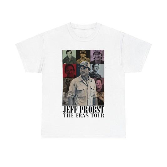 Jeff Probst Shirt Retro 90's Fans Tee, Jeff Probst Survivor Presenter Homage Shirt TV Producer Shirt Cotton Fashion