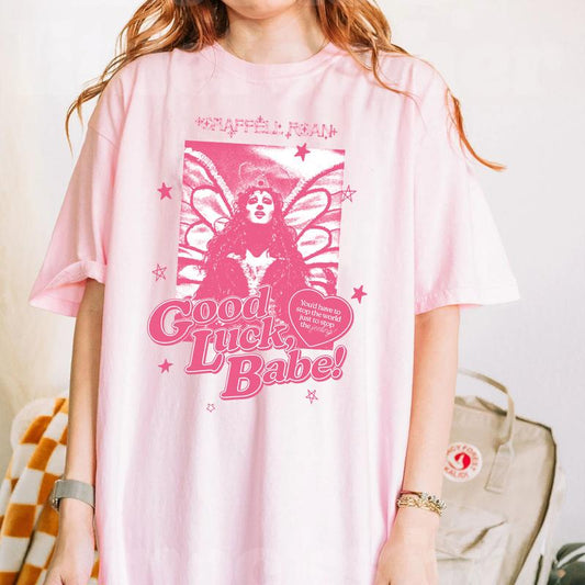 Chappel Good Luck Babee Music T-Shirt Sweatshirt Hoodie, Vintage Shirt