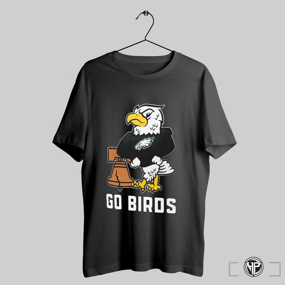 Philadelphia Eagles Philadelphia Phillies Go Birds Mascot Bell Shirts Trendy Sweatshirt