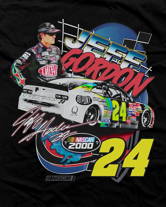 Vintage Jeff 24 Racing T-Shirt Cotton Short-sleeve Retro Streetwear Tshirt Menswear Top