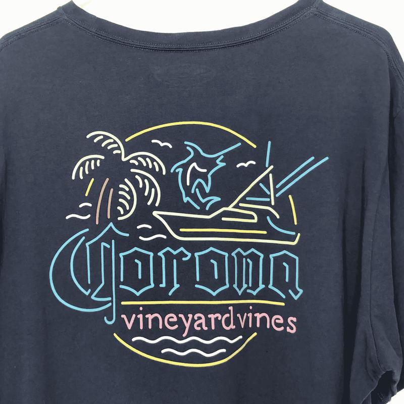 Corona Vs Vineyard Vines Shirt, Corona Extra Summer T Shirt