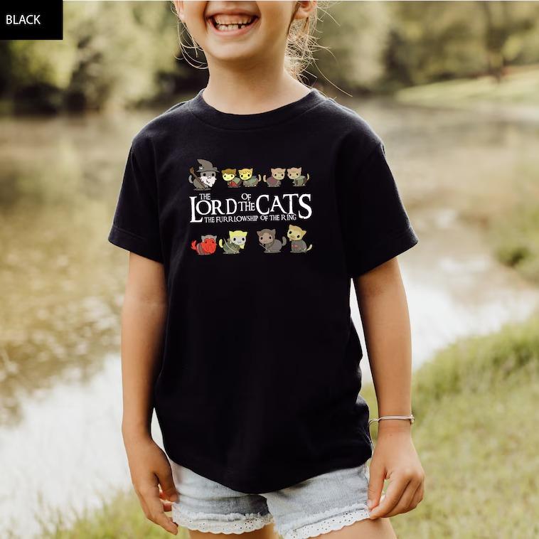 Lord Of The Cats T-Shirt Sweatshirt, The Furrlowship of the Ring Sweatshirt, Cat Lover Shirt