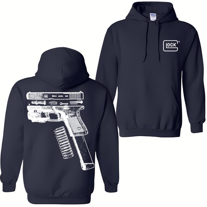 In Glock We Trust Hoodie Menswear Classic Glock Hoodie