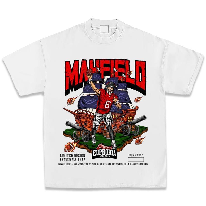 PE Limited Baker Mayfield Planet Euphoria Shirt, Vintage 90s Unisex Football Tees, Football T-Shirts, Sports Shirt, Game Day Tee, Football Fan Gifts