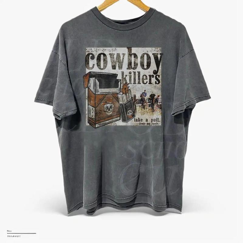 Vintage Cowboys 90s T-Shirt Retro Country Shirt Western Unisex Tee Wild West Gift Unisex T-Shirt