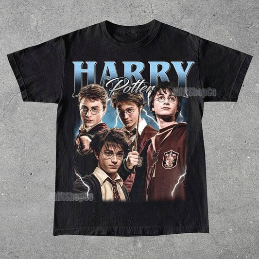 Vintage Harry Potter T-shirt, Unisex Man And Women Graphic Tee