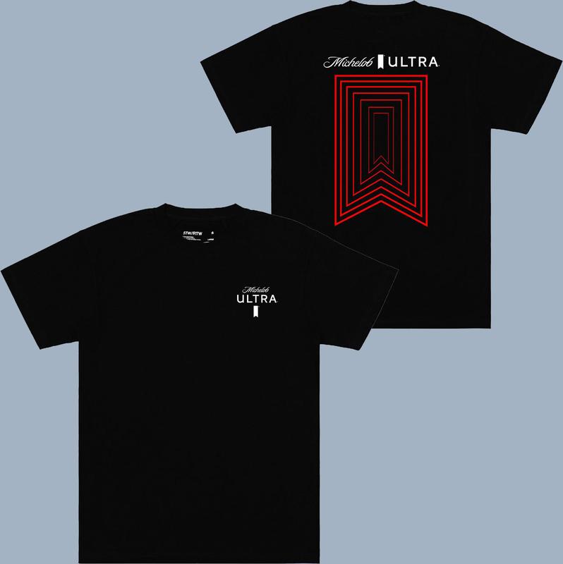 Michelob Ultra 2 Side - T-shirt - Extended Size Range - Men's And Women's Choices - Plentiful Color Options - Limited Edition Prints - Styles For Ever